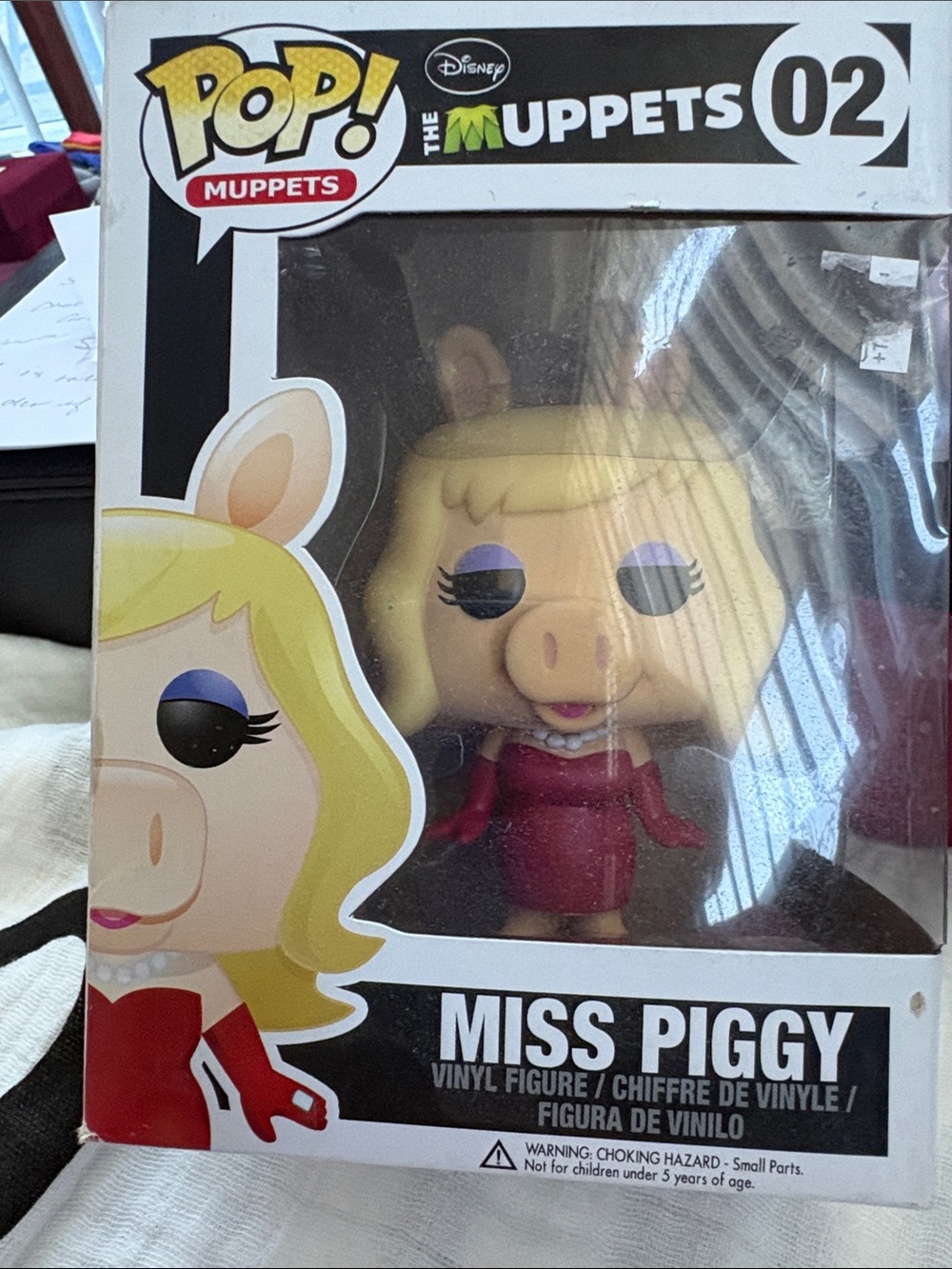 Vaulted Funko Pop Disney The Muppets-Miss Piggy #2 (2014) Retired